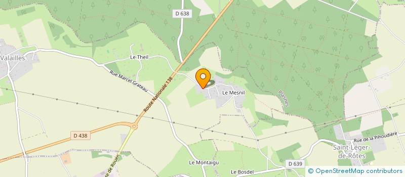 localisation de l'entreprise MDV  VALAILLES