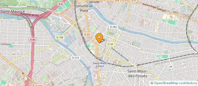 localisation de l'entreprise MDV à SAINT-MAUR-DES-FOSSES