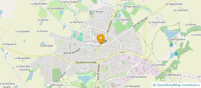localisation de l'entreprise MDV à SEVREMOINE