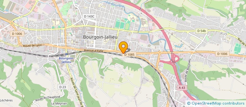 localisation de l'entreprise MDV CONFECTION  NIVOLAS-VERMELLE