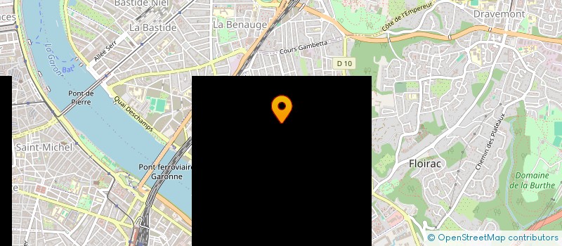 localisation de l'entreprise MDV GARONNE  FLOIRAC