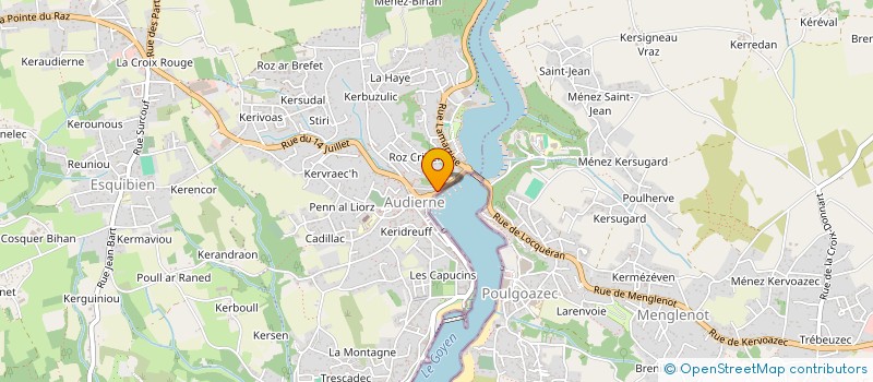 localisation de l'entreprise MDVB  AUDIERNE