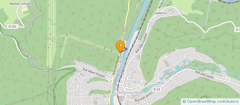 localisation de l'entreprise MDVP  NOUZONVILLE