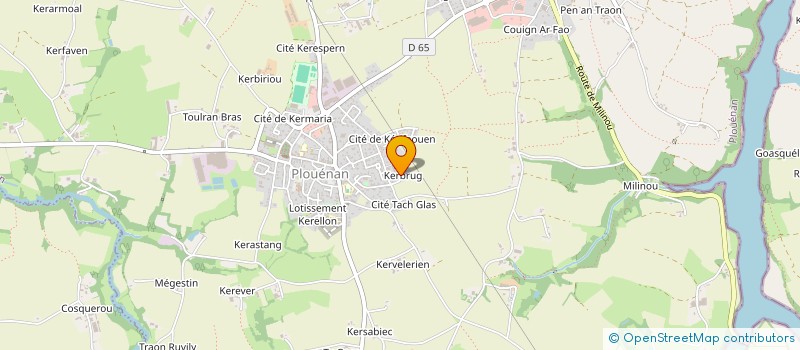 localisation de l'entreprise MDX DISTRIBUTION  PLOUENAN