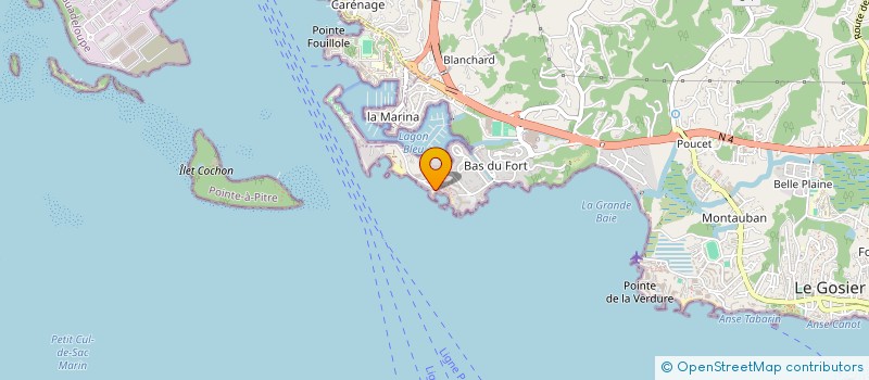 localisation de l'entreprise MDY PROD  LE GOSIER