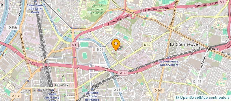 localisation de l'entreprise MDZ TRANSPORTS à SAINT-DENIS