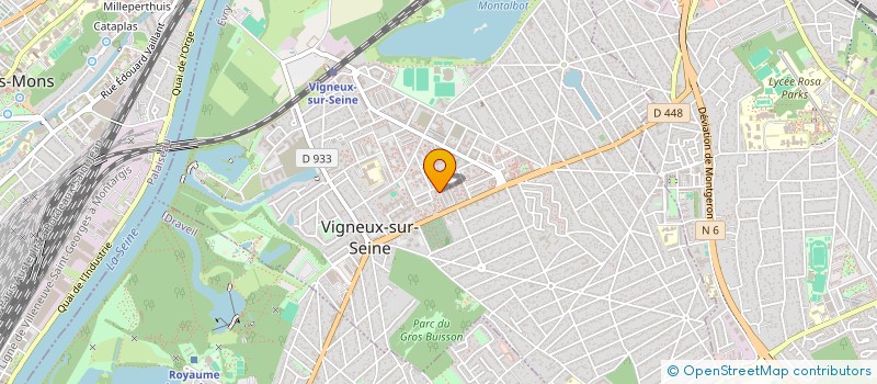 localisation de l'entreprise ME à VIGNEUX-SUR-SEINE