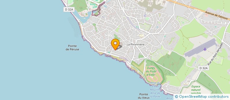 localisation de l'entreprise ME à LES SABLES D'OLONNE