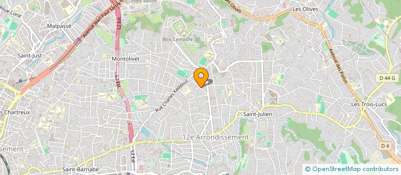 localisation de l'entreprise ME CA PE  MARSEILLE