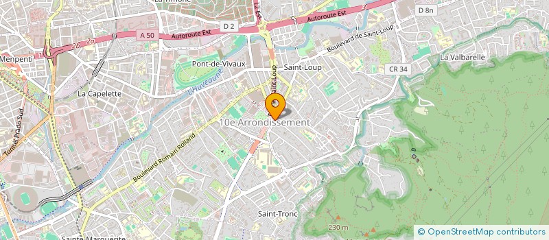 localisation de l'entreprise ME DIFFUSION à MARSEILLE