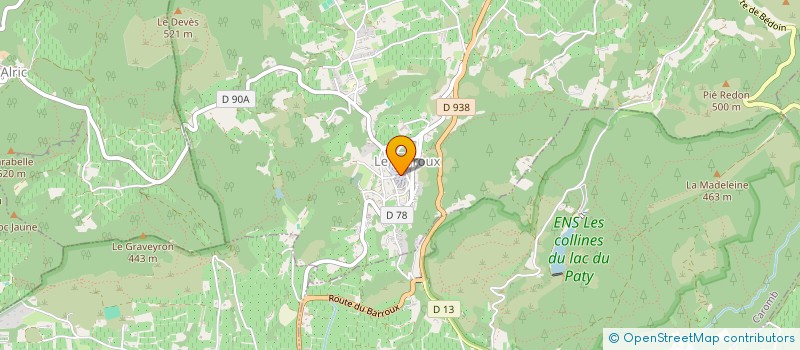 localisation de l'entreprise ME-FAJUL  LE BARROUX