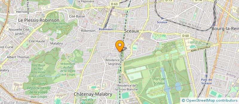 localisation de l'entreprise ME FATTACCIMO à SCEAUX