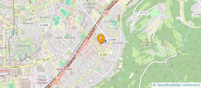 localisation de l'entreprise ME GUSTA OLEISA à SAINT-MARTIN-D'HERES