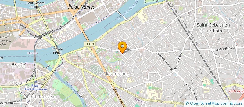 localisation de l'entreprise ME HOLDING à SAINT-SEBASTIEN-SUR-LOIRE