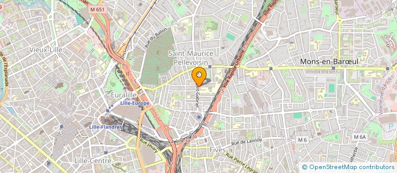 localisation de l'entreprise ME INVEST à LILLE