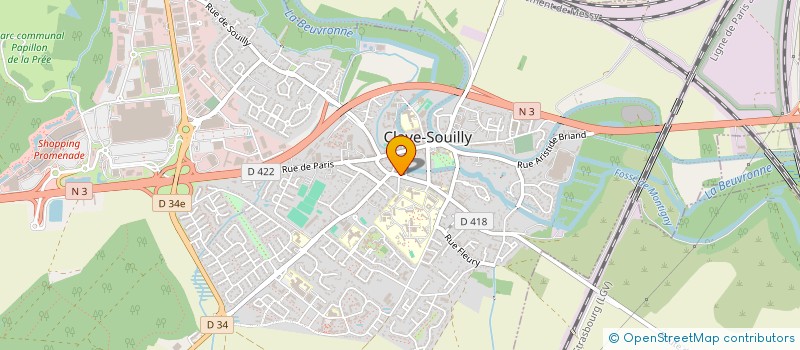 localisation de l'entreprise ME INVEST  PRECY-SUR-MARNE