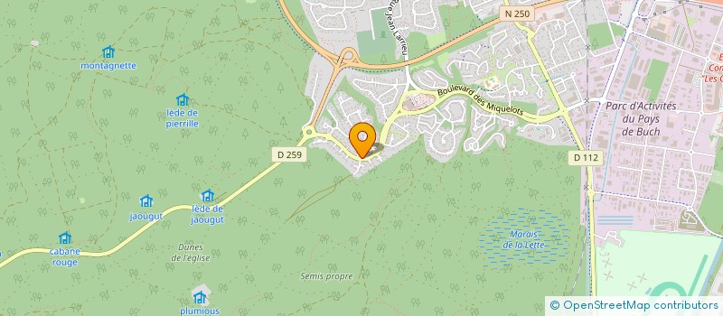 localisation de l'entreprise ME JO  LA TESTE-DE-BUCH