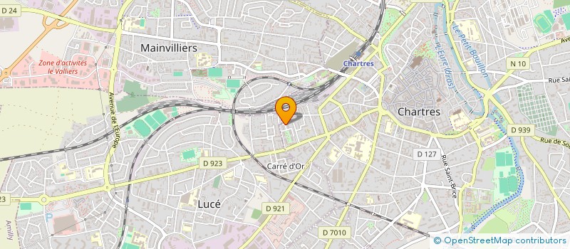 localisation de l'entreprise ME.MI.LA à CHARTRES