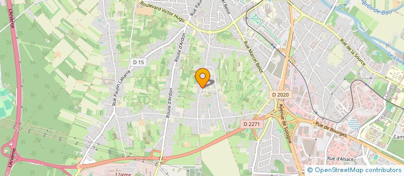 localisation de l'entreprise ME MYSELF & Y  OLIVET