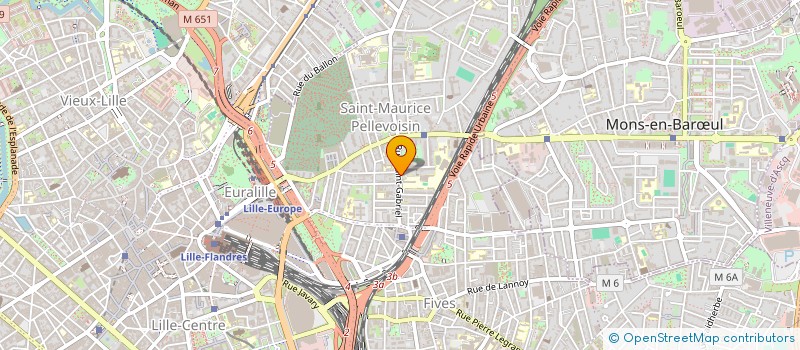 localisation de l'entreprise ME PARTICIPATION à LILLE