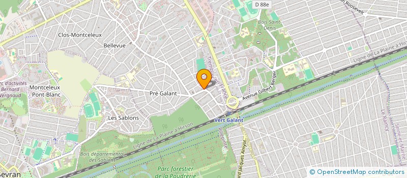 localisation de l'entreprise ME RECORDS SARL à VILLEPINTE