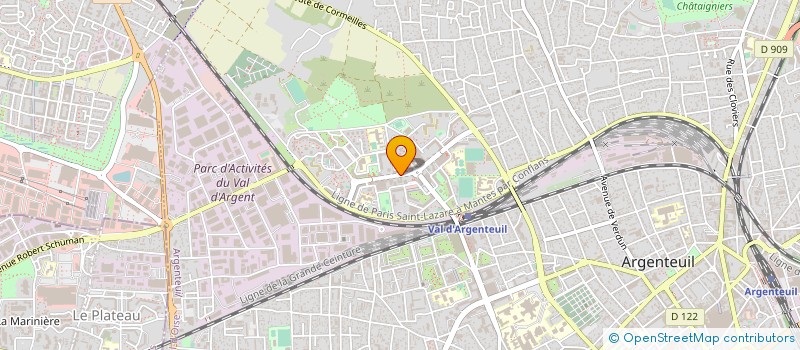 localisation de l'entreprise ME RENOVATION  ARGENTEUIL