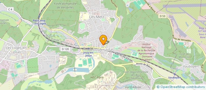 localisation de l'entreprise ME RICHARD DAUVET, NOTAIRE ASSOCIE à JOUY-EN-JOSAS