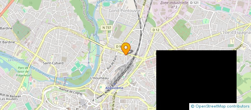 localisation de l'entreprise ME SERVICE VITICOLE à ANGOULEME