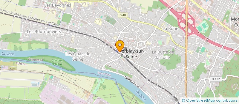 localisation de l'entreprise ME TAXI 95  HERBLAY-SUR-SEINE
