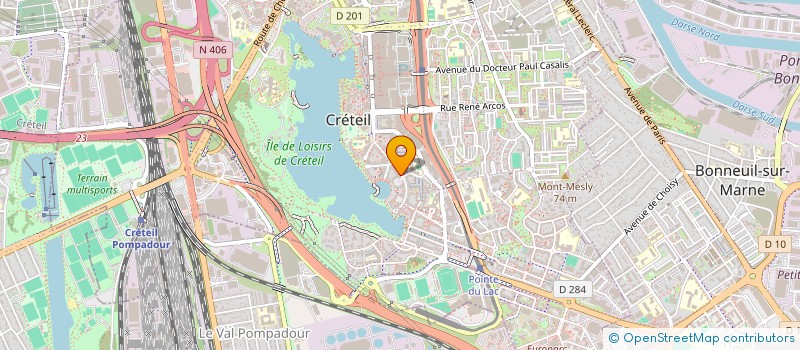 localisation de l'entreprise ME26 à CRETEIL