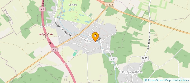 localisation de l'entreprise ME2N à SAINT-FARGEAU-PONTHIERRY