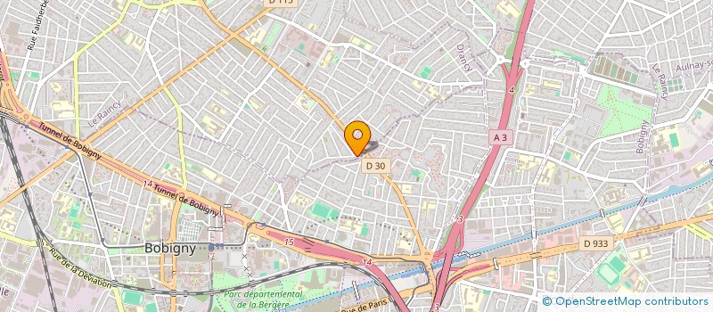 localisation de l'entreprise ME2P BAT à DRANCY