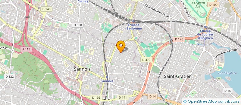 localisation de l'entreprise ME2S à SANNOIS