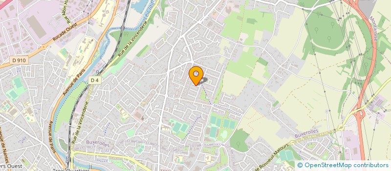 localisation de l'entreprise ME3MA  BUXEROLLES