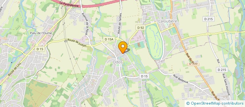 localisation de l'entreprise MEA  AZEREIX