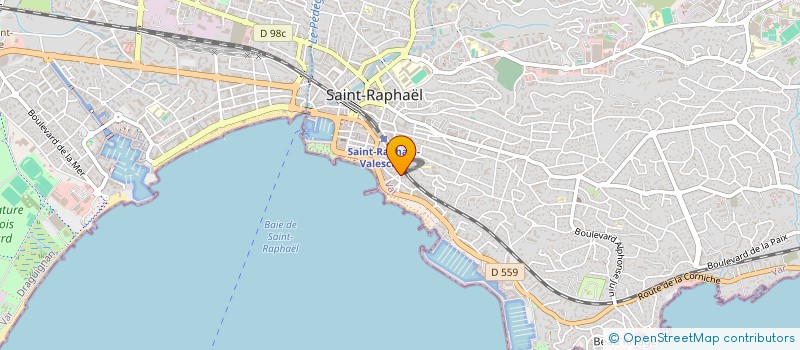 localisation de l'entreprise MEA ASSET MANAGEMENT à SAINT-RAPHAEL