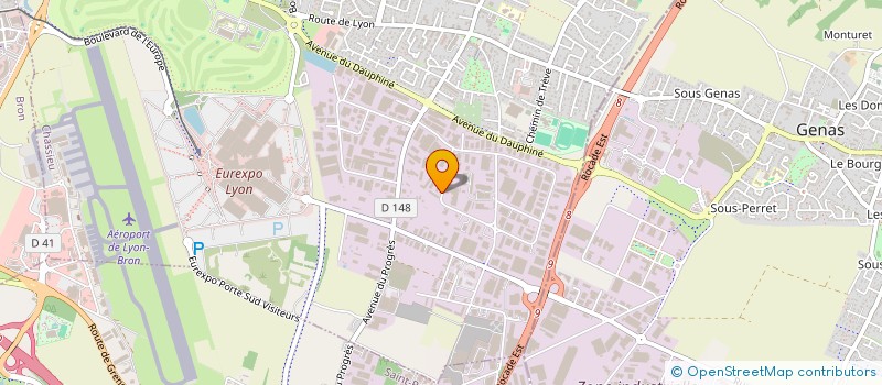 localisation de l'entreprise MEA BATIMENT  CHASSIEU