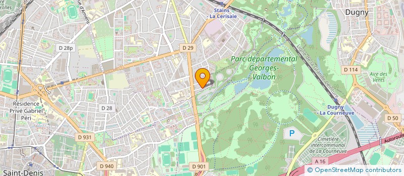 localisation de l'entreprise MEA IMMOBILIER à STAINS