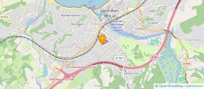 localisation de l'entreprise MEABAN  CIBOURE