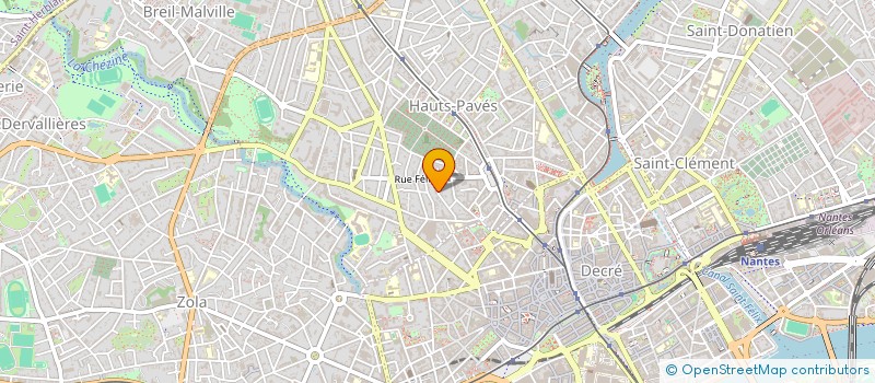 localisation de l'entreprise MEABAN à NANTES