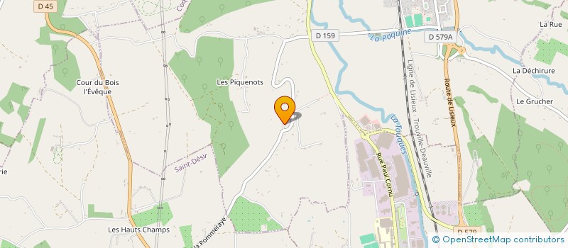 localisation de l'entreprise MEACH ON THE BEACH  SAINT-DESIR