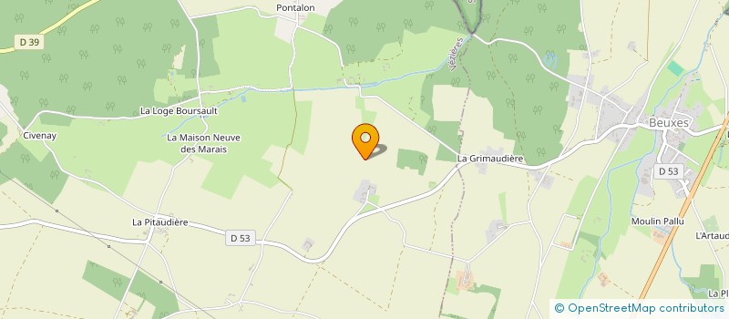 localisation de l'entreprise MEAD  VEZIERES