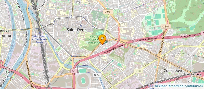 localisation de l'entreprise MEAK BAT à SAINT-DENIS