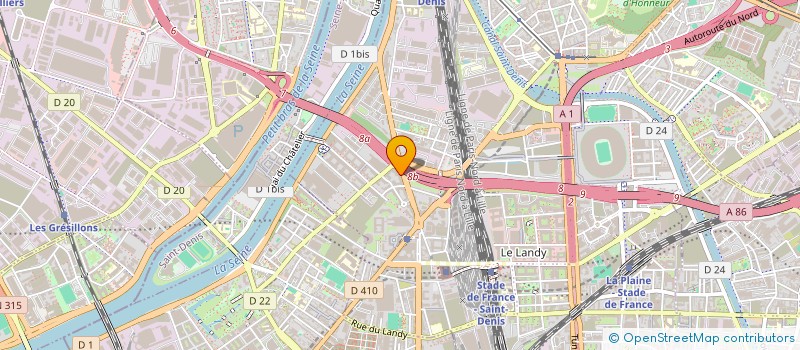 localisation de l'entreprise MEAL EVENTS TRAITEUR à SAINT-DENIS