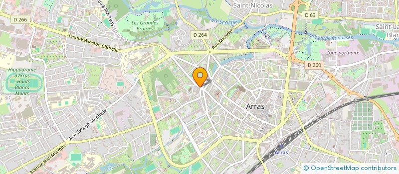 localisation de l'entreprise MEAL SAVEURS à ARRAS