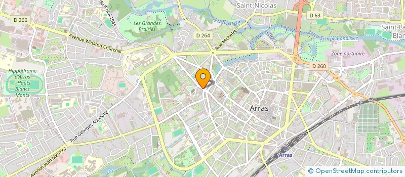 localisation de l'entreprise MEAL SAVEURS FOOD TRUCK  ARRAS