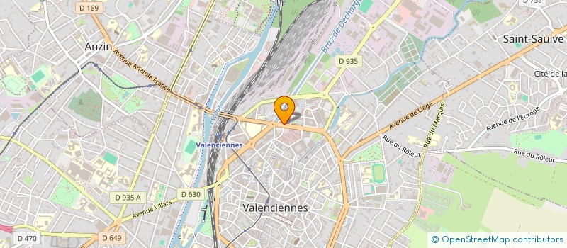 localisation de l'entreprise MEAL SERVICES  VALENCIENNES