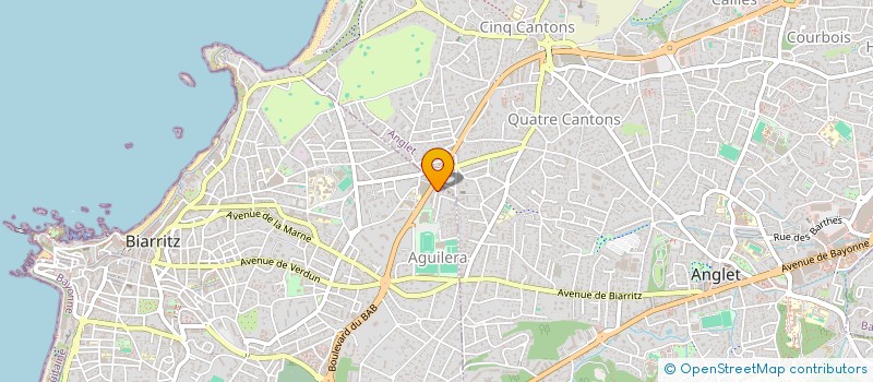 localisation de l'entreprise MEALET à BIARRITZ