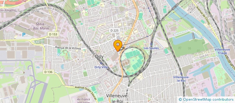 localisation de l'entreprise MEALI à ORLY