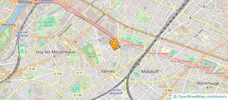 localisation de l'entreprise MEALUX  VANVES